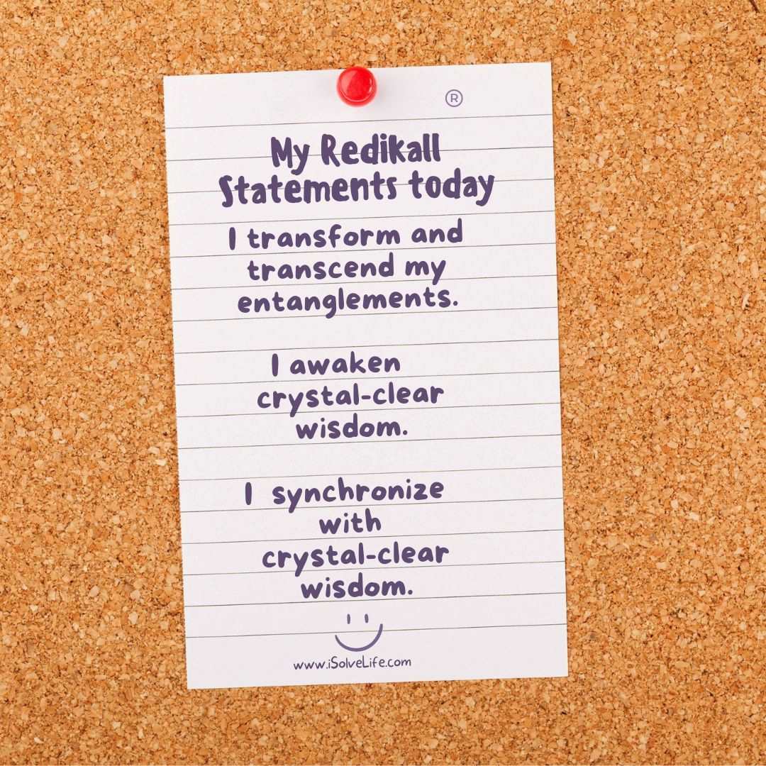 Synchronize with crystal-clear wisdom with Redikall