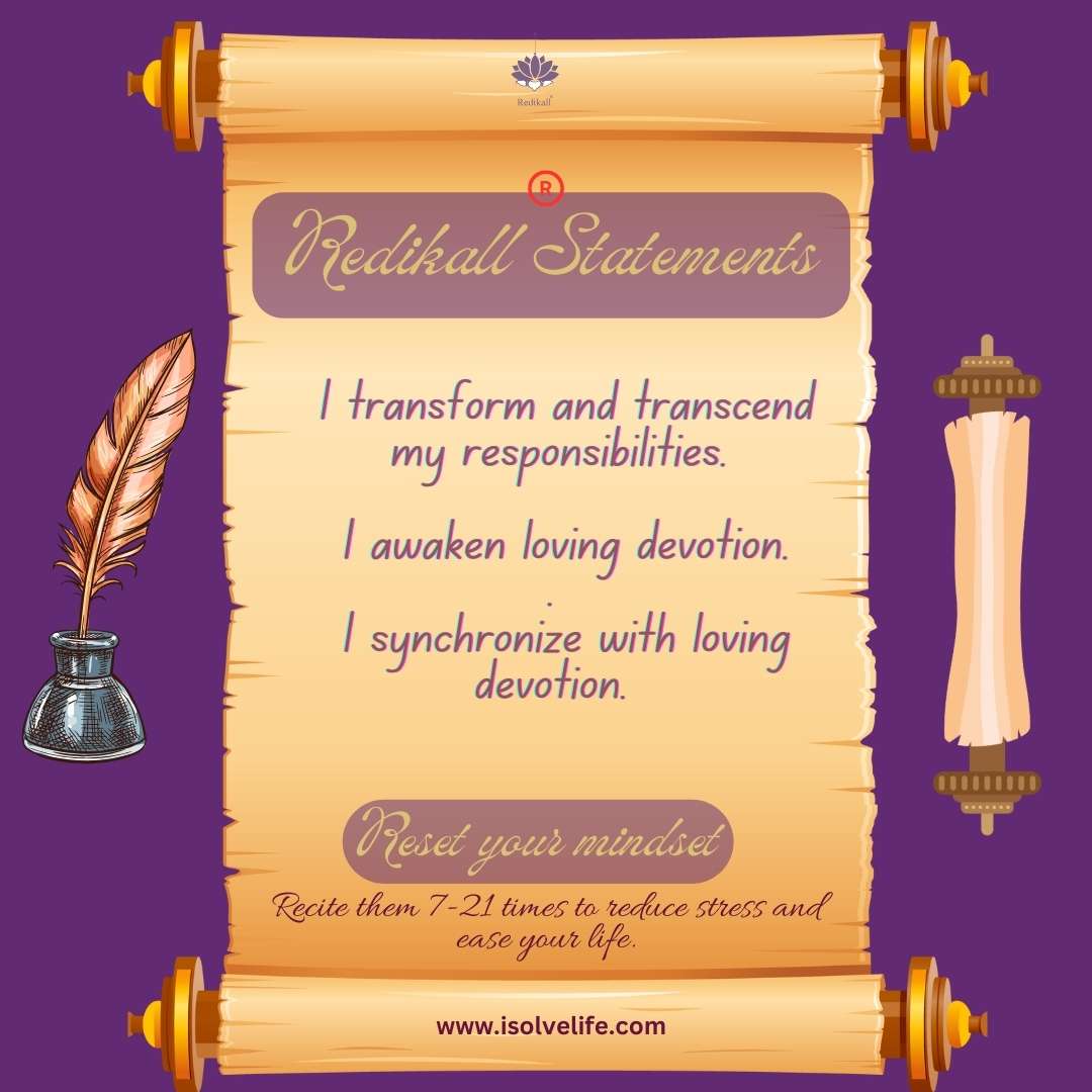 Redikall helps in rekindling the spirit of loving devotion.