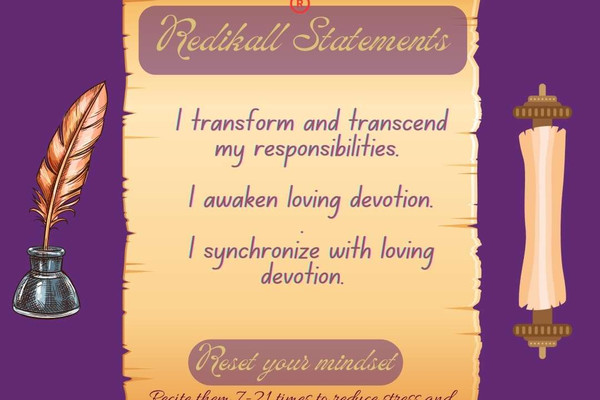 The Redikall Recipe for Synchronizing with loving devotion