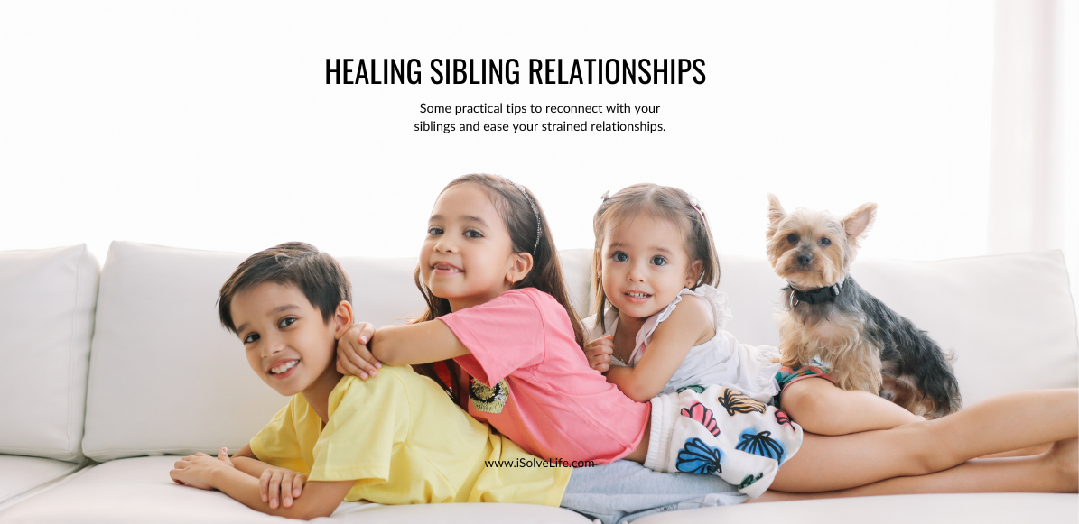 Improve sibling relationship is important for mental health