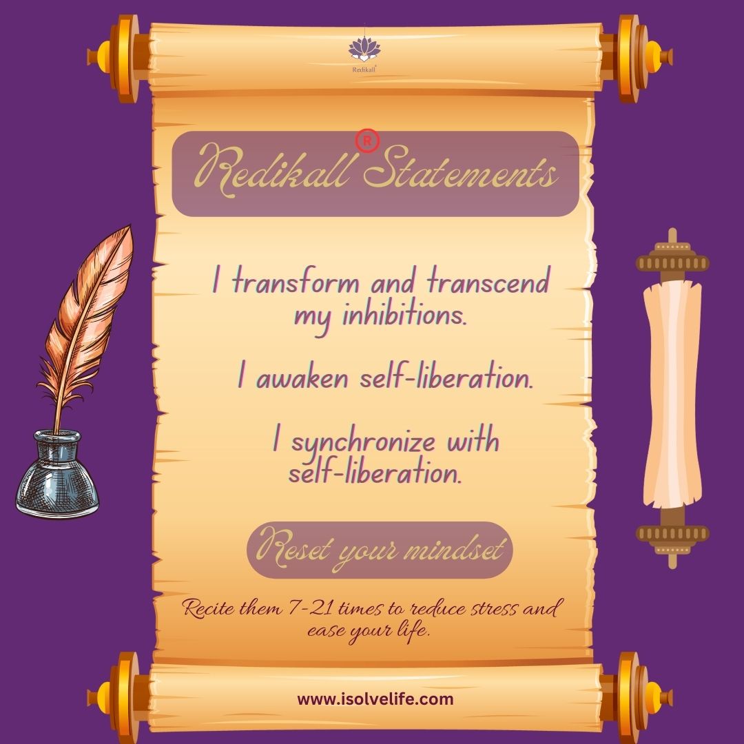 Redikall helps in overcoming inhibitions and rekindle spirit of self-liberation