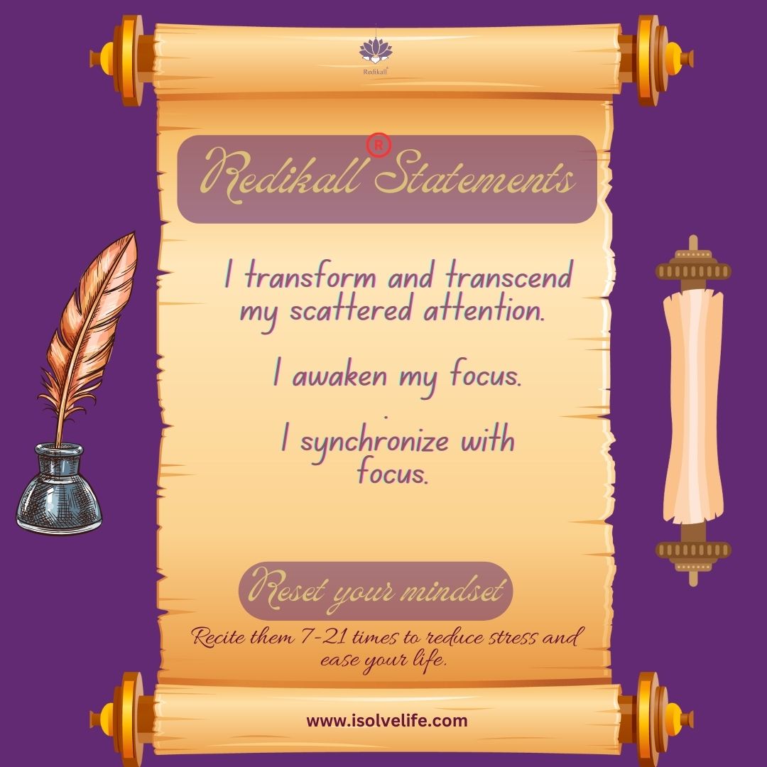 Redikall helps in synchronizing with focus