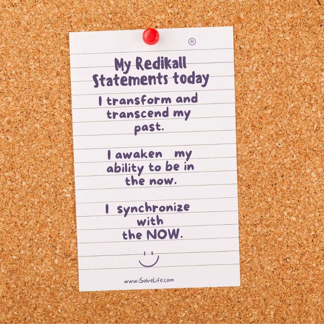 Learn with Redikall how you can be synchronized with the now.
