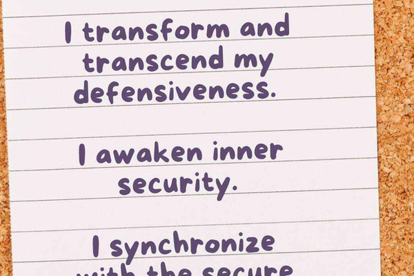 How to awaken inner security?