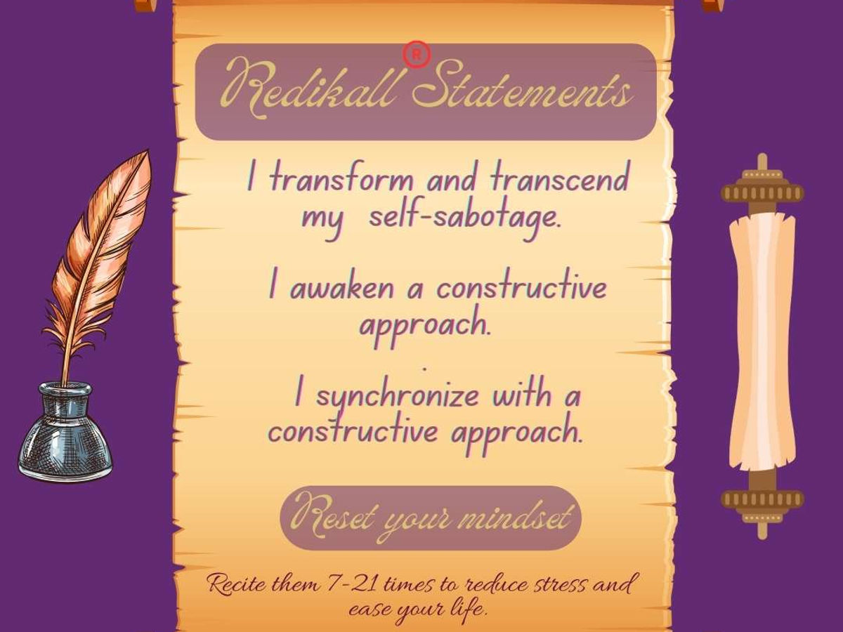 The Redikall Recipe for Synchronizing with constructive approach.