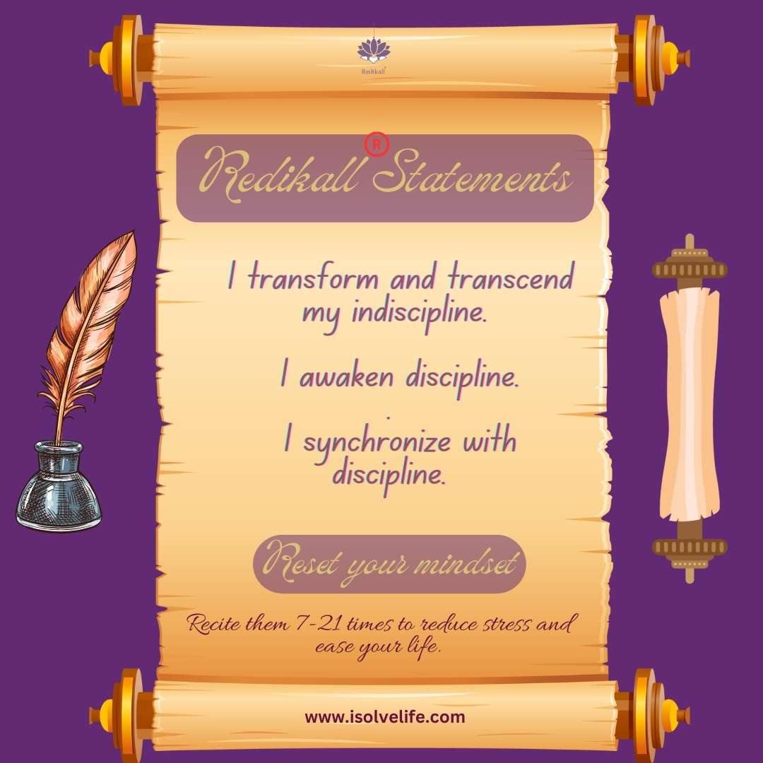 Redikall helps in synchronizing with discipline.