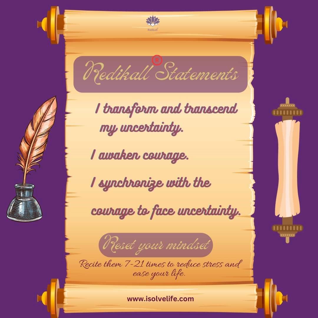 Redikall Insights to awaken courage in times of uncertainities