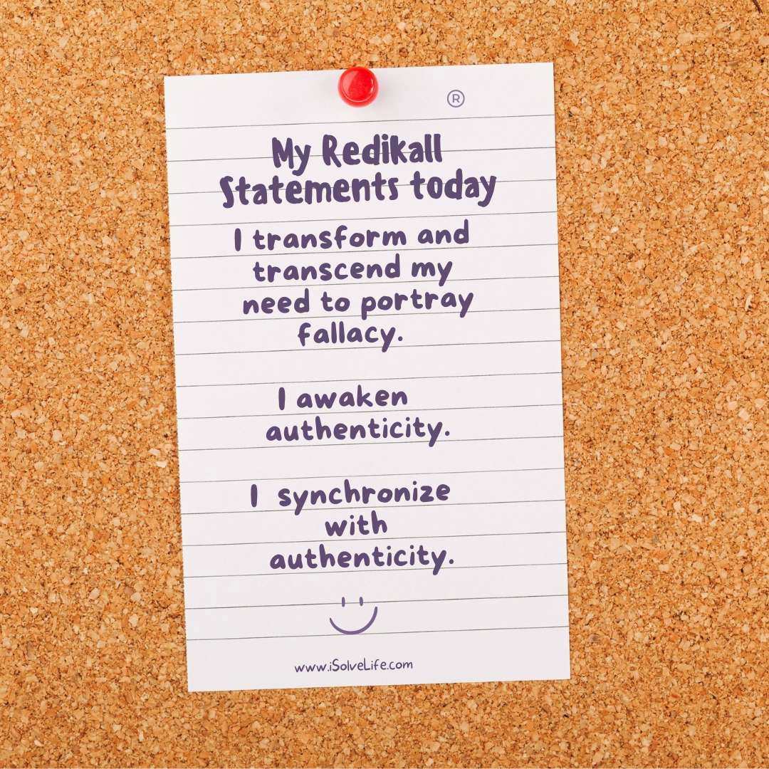 Learn through Redikall to be your authentic self