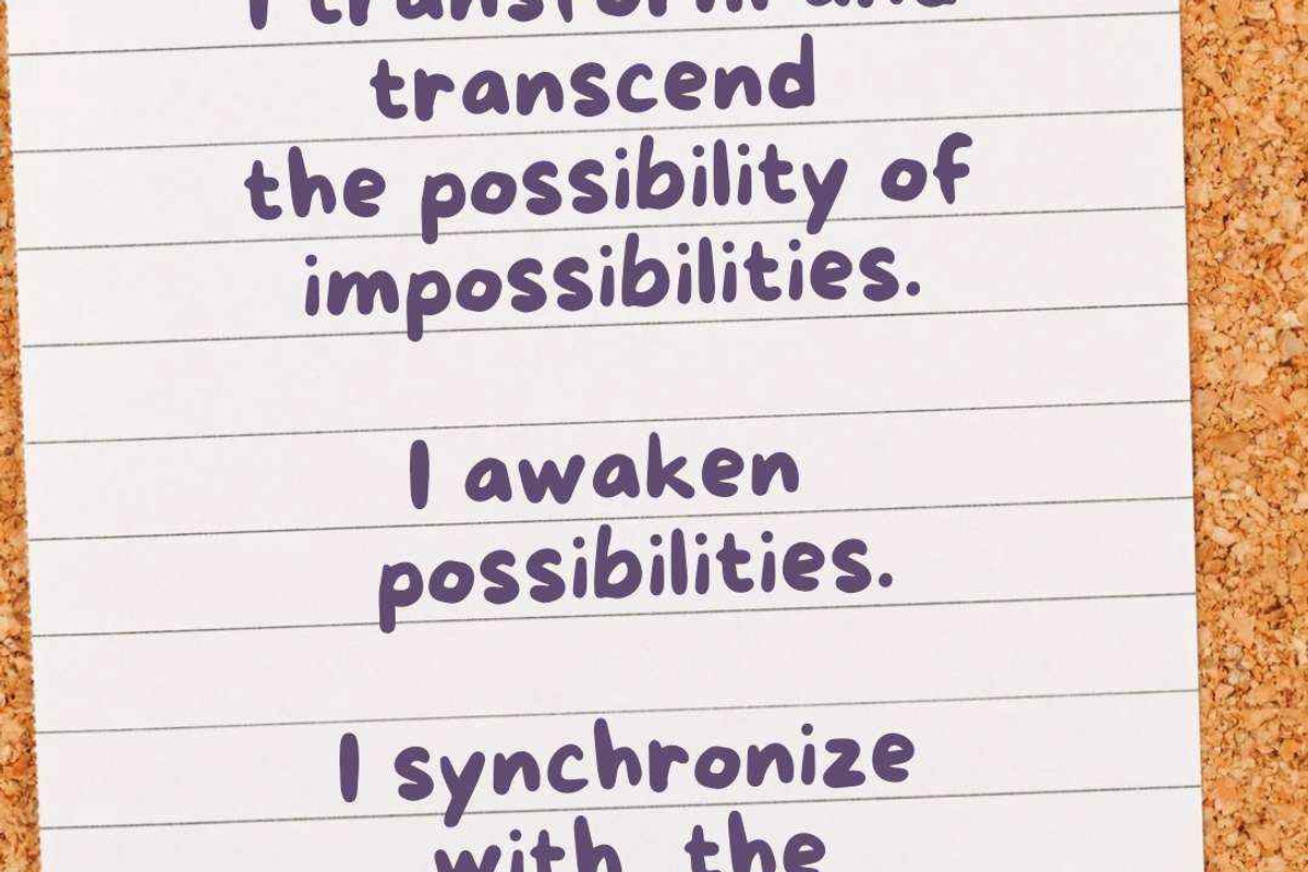 How do you transform impossibilities into possibilities?