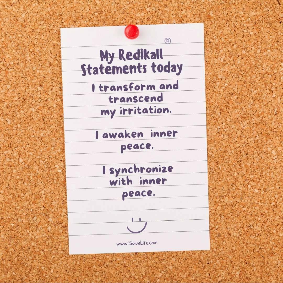 Redikall helps in synchronizing with inner peace