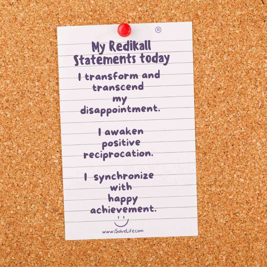 Redikall helps in synchronizing with happiness and overcoming disappointments