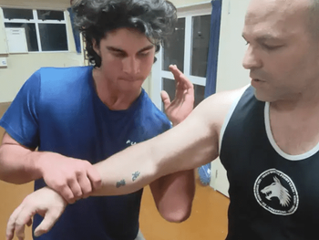 Live Chi Sao and Standing Arm Bar Defence Videos