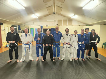 Giving out my first BJJ Black Belt