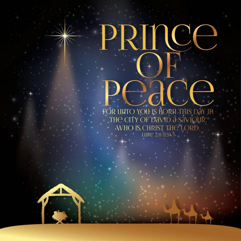 Prince of Peace Luxury Christian Christmas Cards