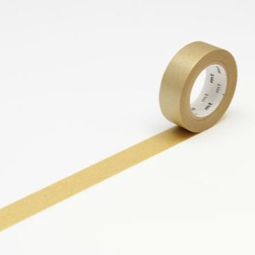 mt Gold Washi Masking Tape 10m Single Roll