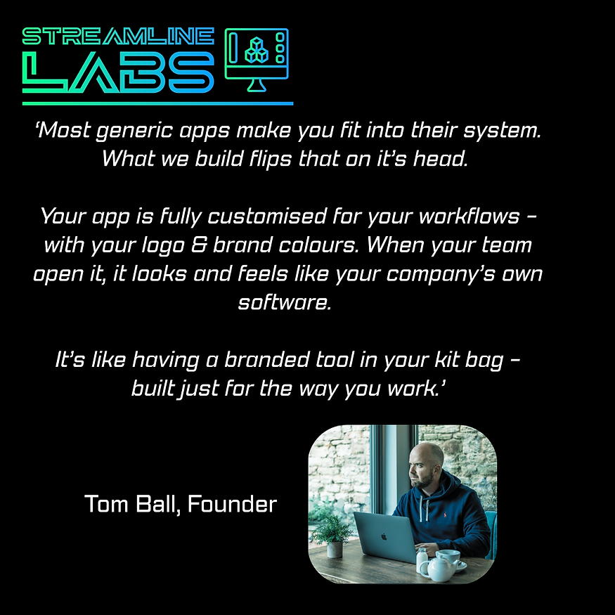 Most apps make you fit into their system. What we've built flips that. Your app is fully c