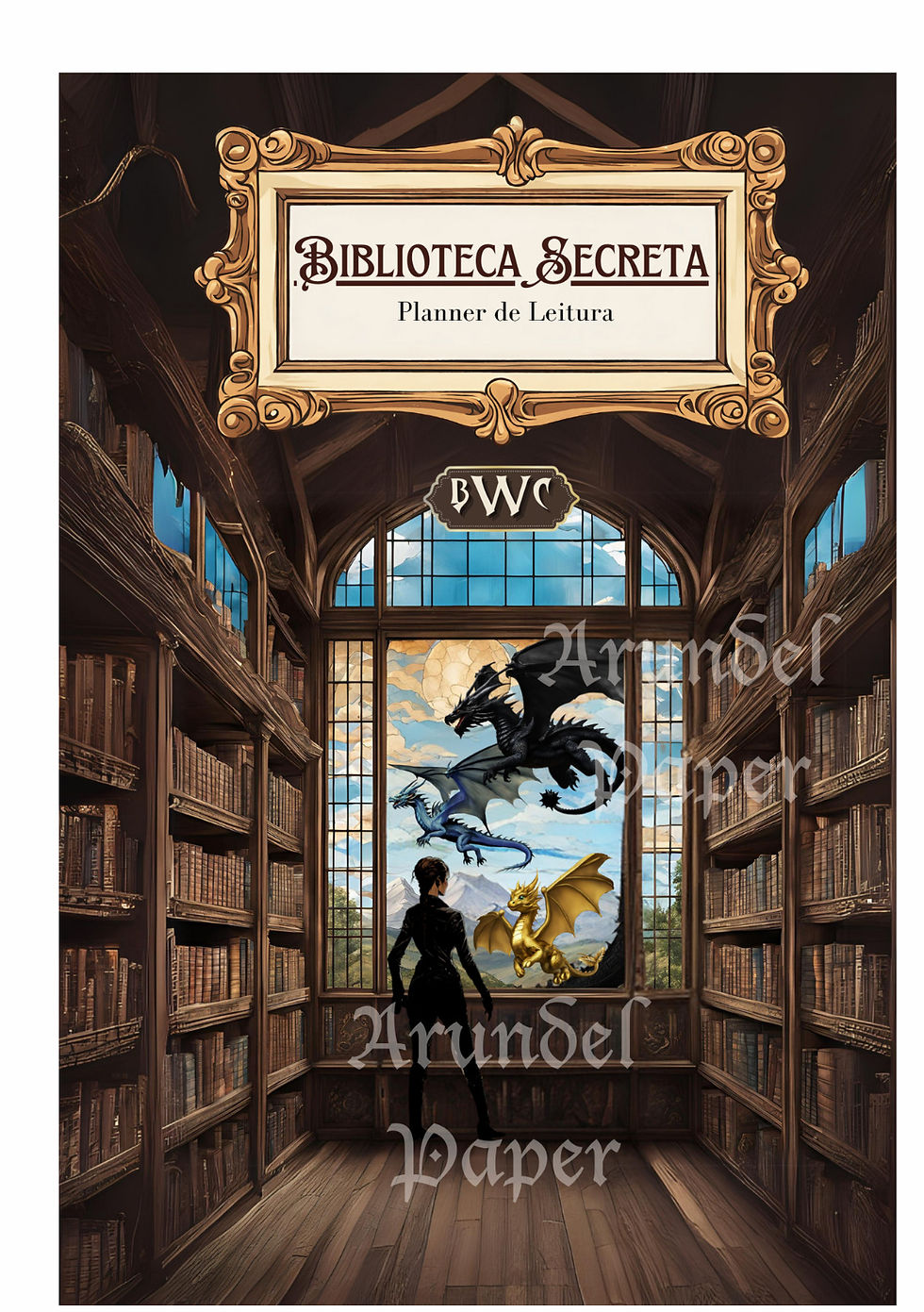 Miniatura: Biblioteca secreta - Planner de leitura