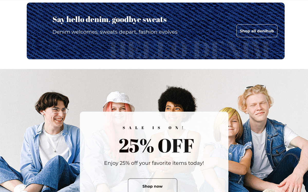 Sale Section