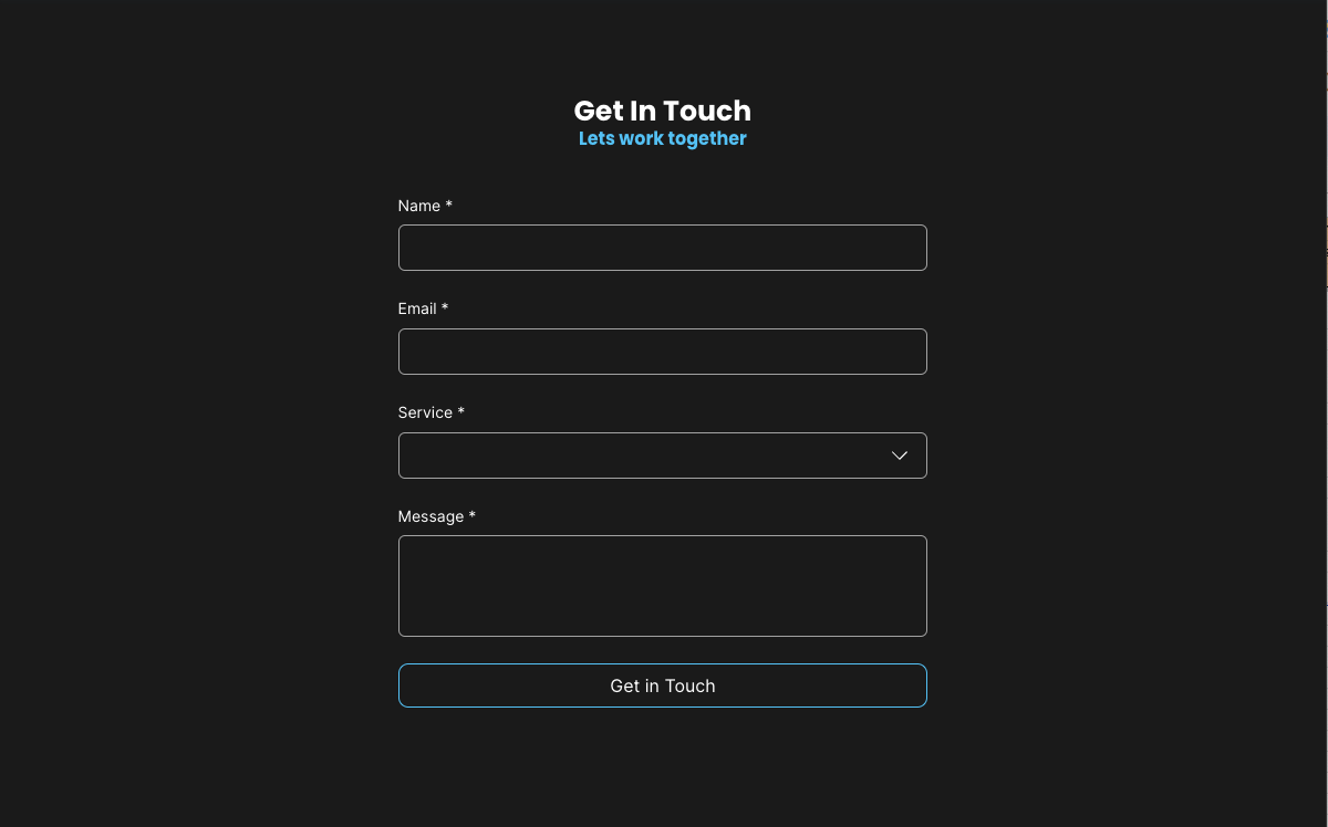 Contact Form