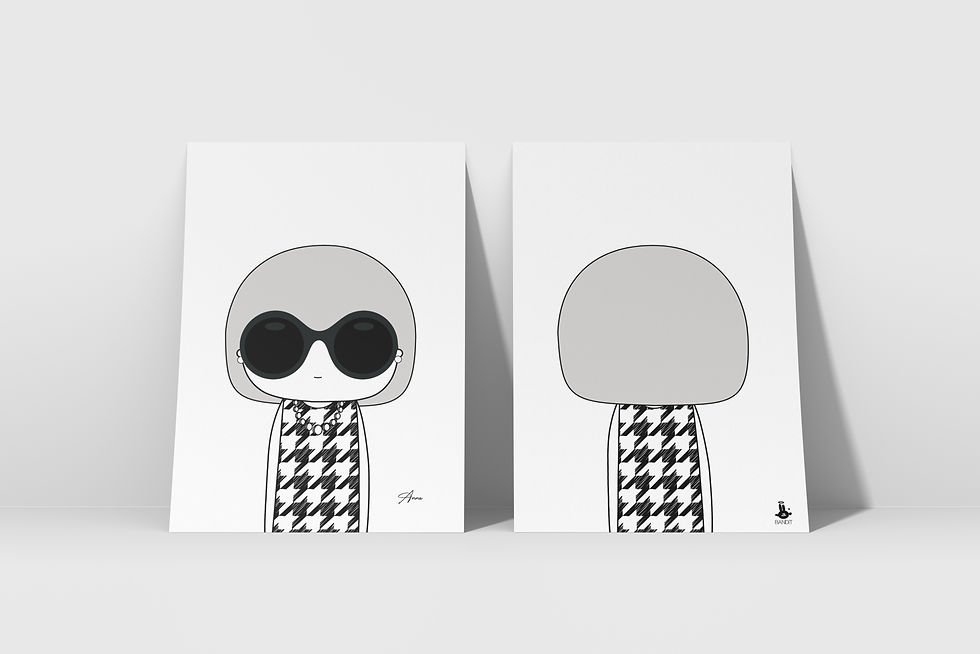 Thumbnail: Set of 5 postcards
