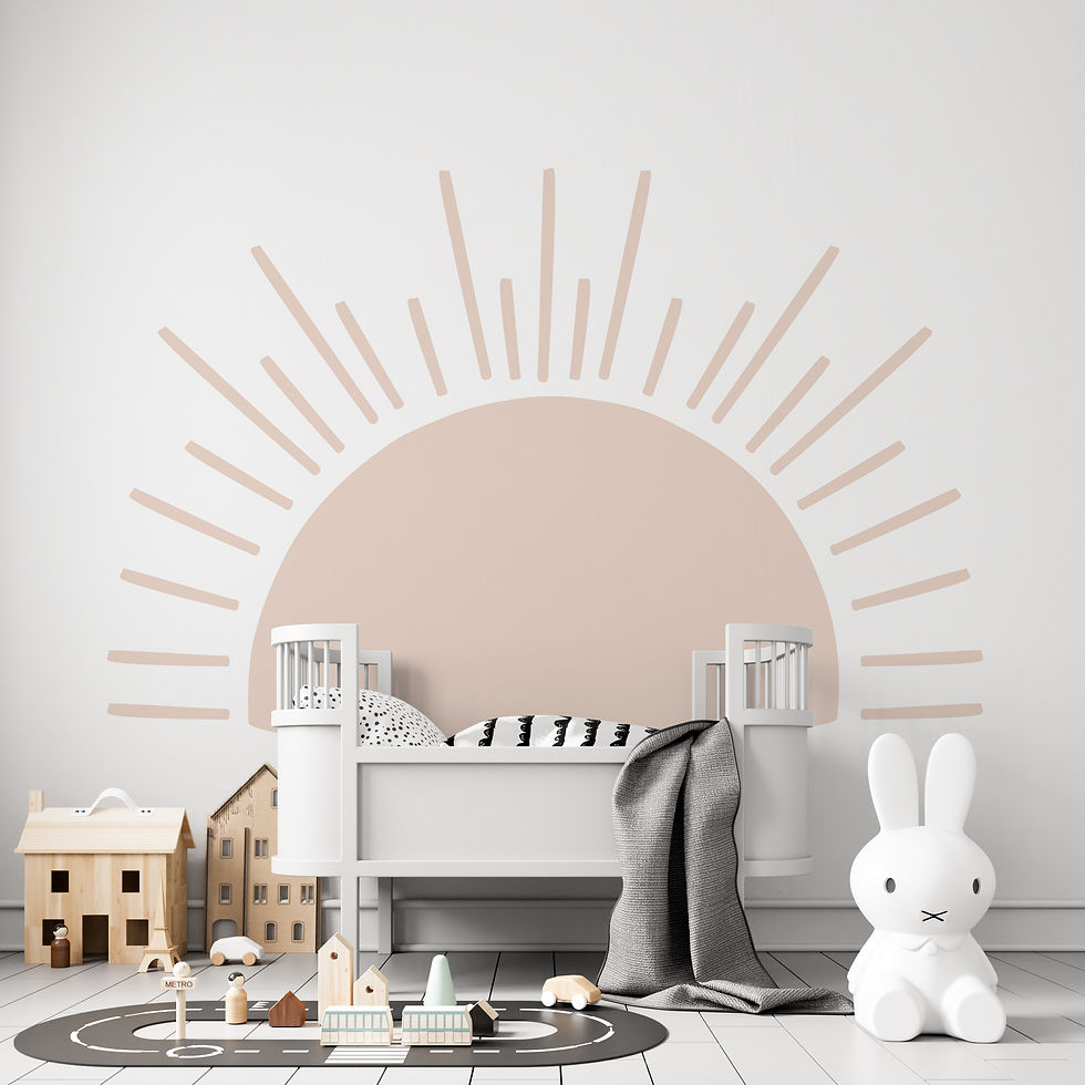 Thumbnail: Sun Wall Decal