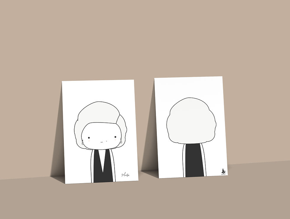 Thumbnail: Set of 5 postcards