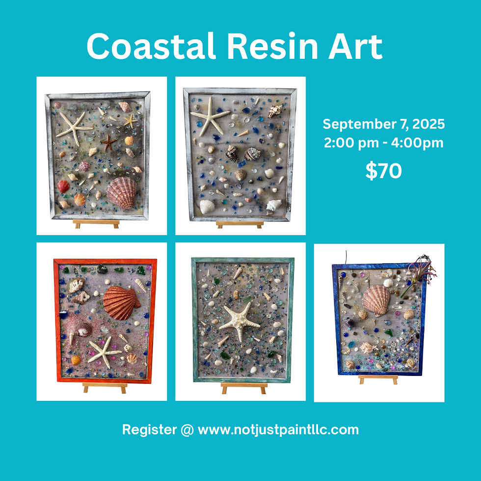 Coastal Resin Art