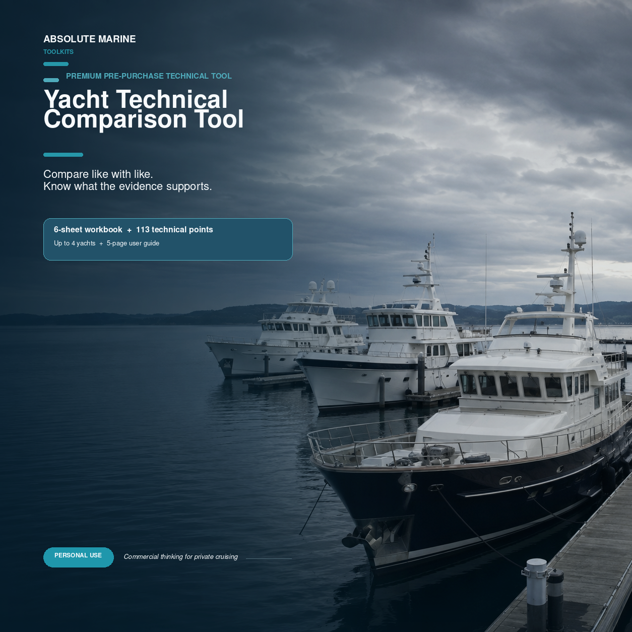 Yacht Technical Comparison Tool