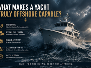 What Makes a Yacht Truly Offshore Capable?
