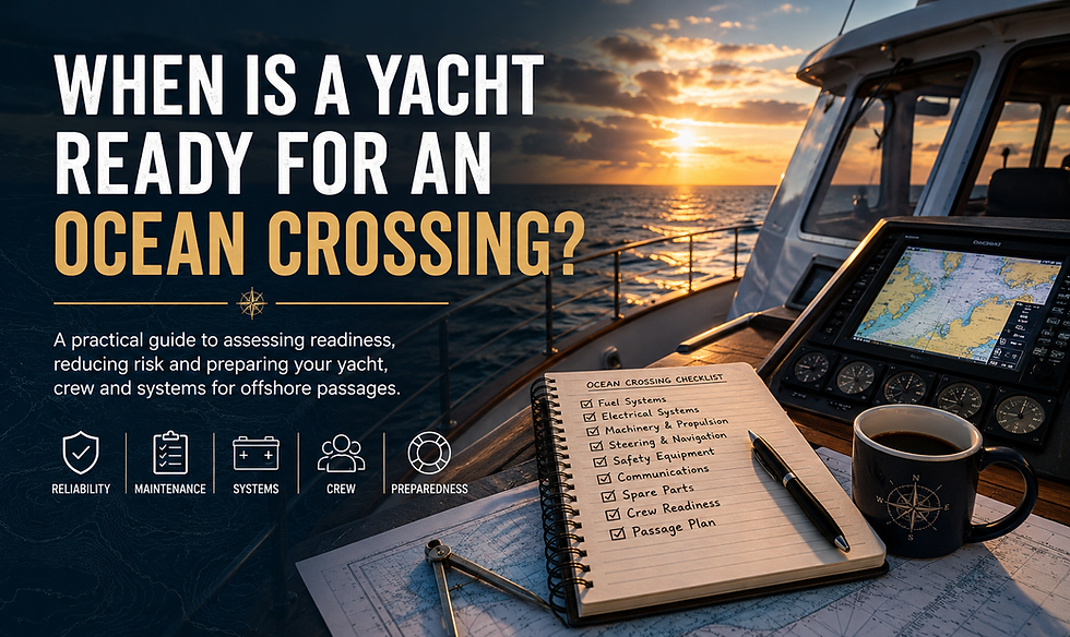 When Is a Yacht Ready for an Ocean Crossing?
