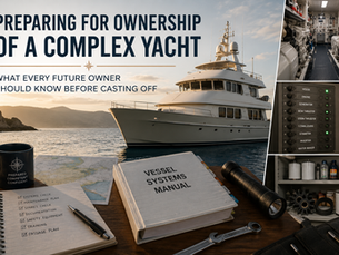 Preparing for Ownership of a Complex Yacht
