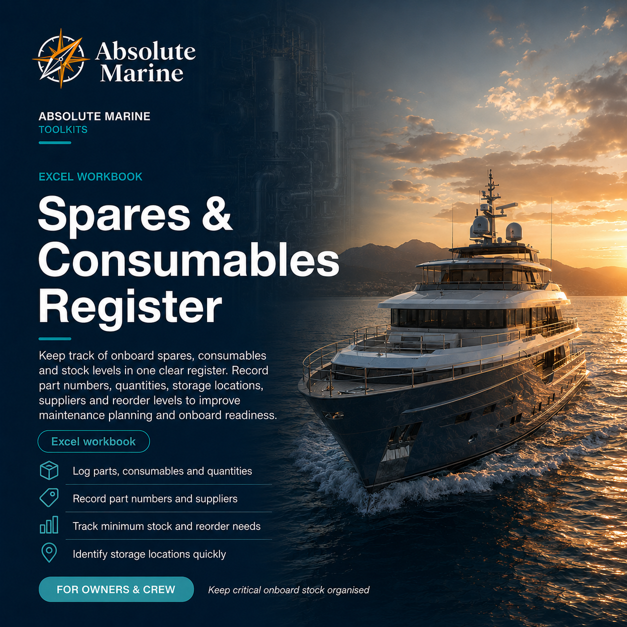 Spares & Consumables Register