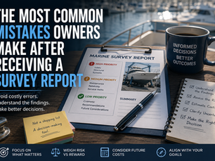 The Most Common Mistakes Owners Make After Receiving a Survey Report