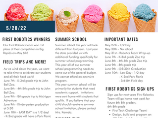 Newsletter 5/20/22