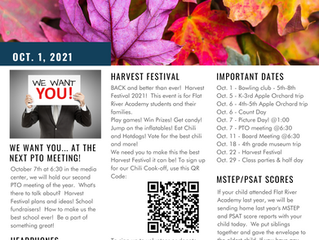 Newsletter 10/1/2021