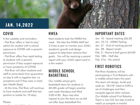 Newsletter 1/14/22