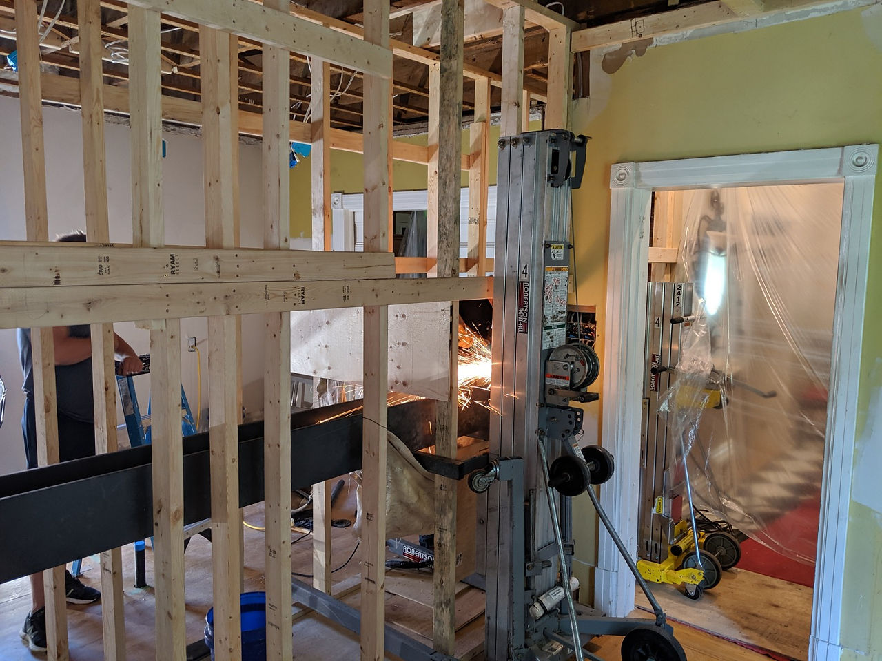 Ottawa I beam placement