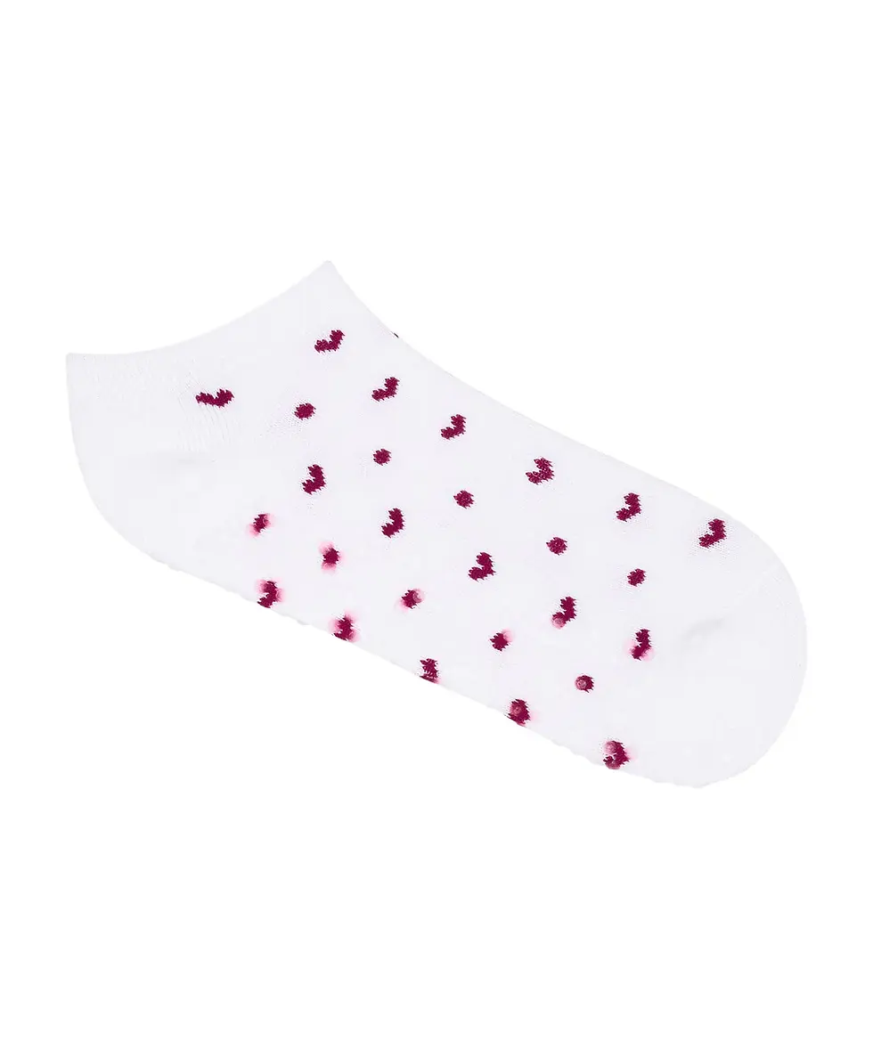 Thumbnail: Classic Low Rise Grip Socks - Speckled White