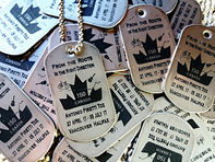 Silver Tour Medal Tag - TOZ Antonio Piretti