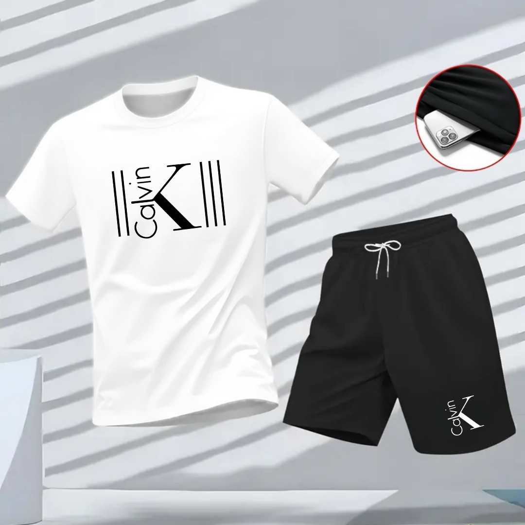 Kit 2 Peça | Camisa e Bermuda | Calvin Klein Casual