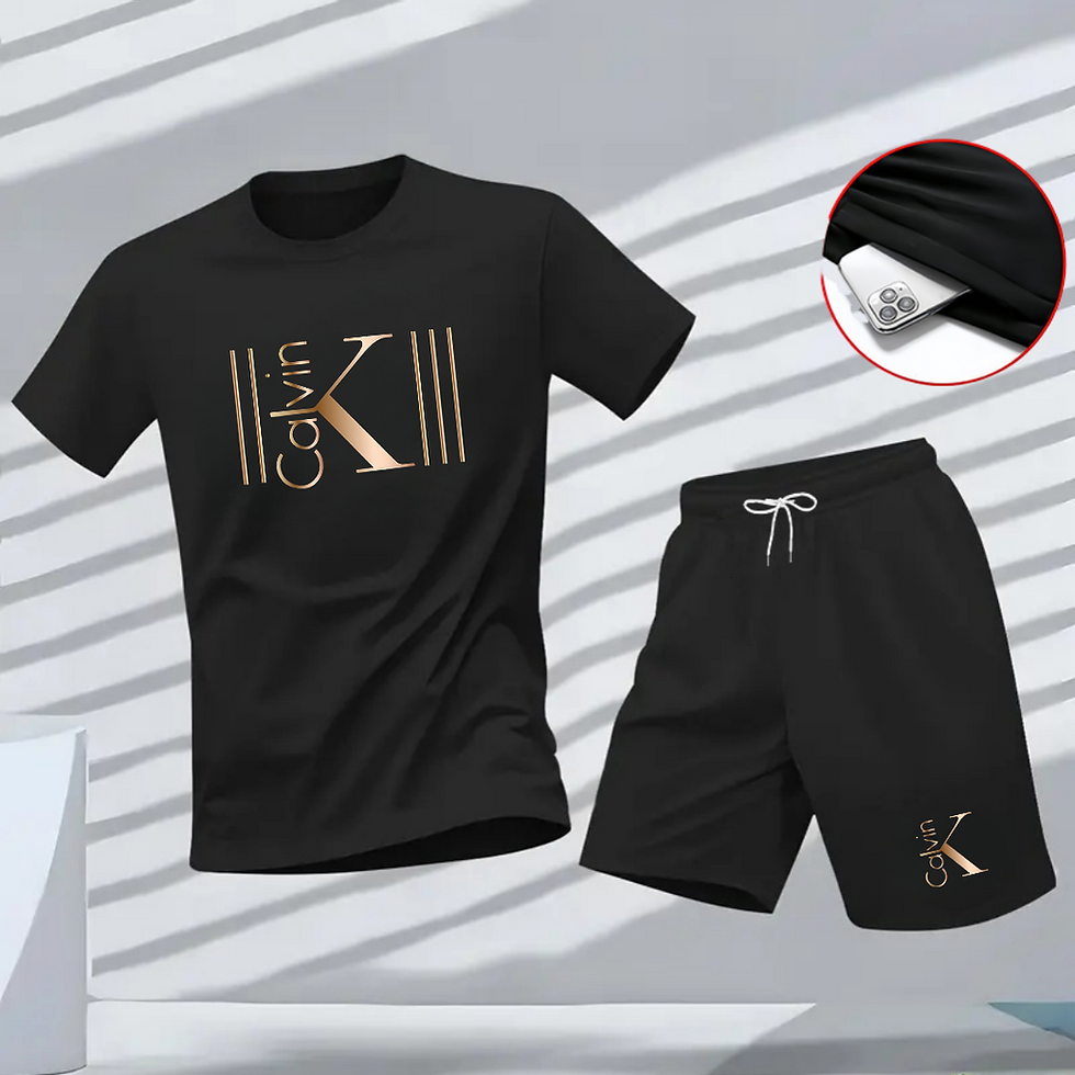 Miniatura: Kit 2 Peça | Camisa e Bermuda | Calvin Klein Casual