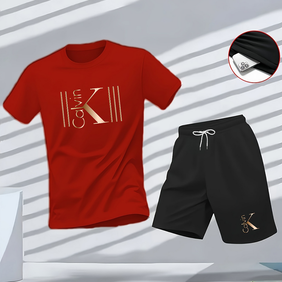 Miniatura: Kit 2 Peça | Camisa e Bermuda | Calvin Klein Casual