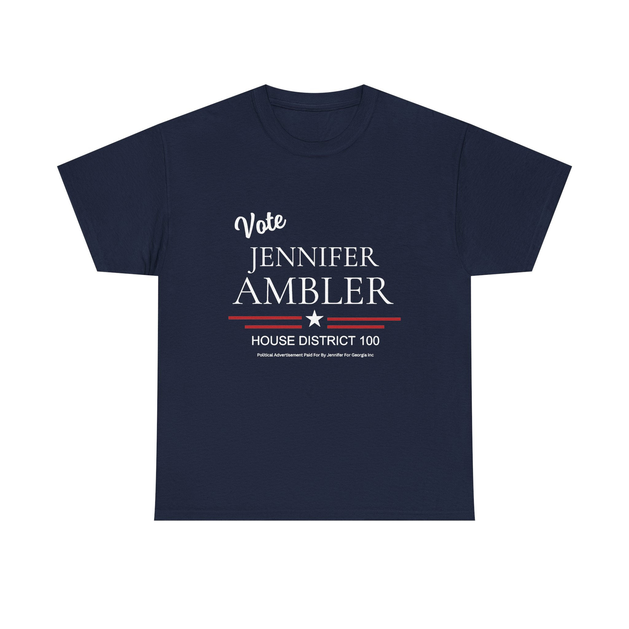 Vote Jennifer Ambler Tee | House District 100, Political Campaign Shirt