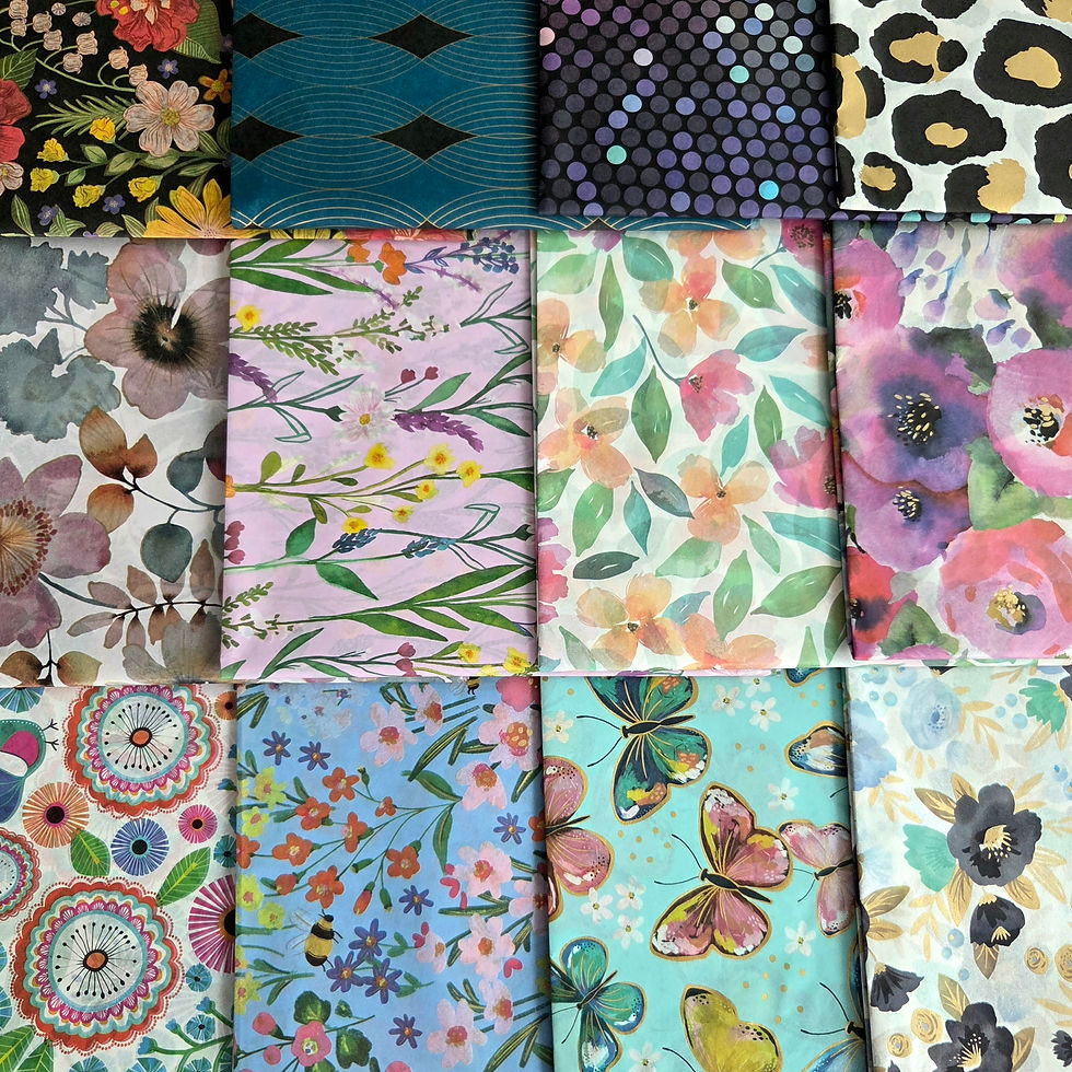 Thumbnail: Lot of 150 Sheets of Premium Tissue Paper