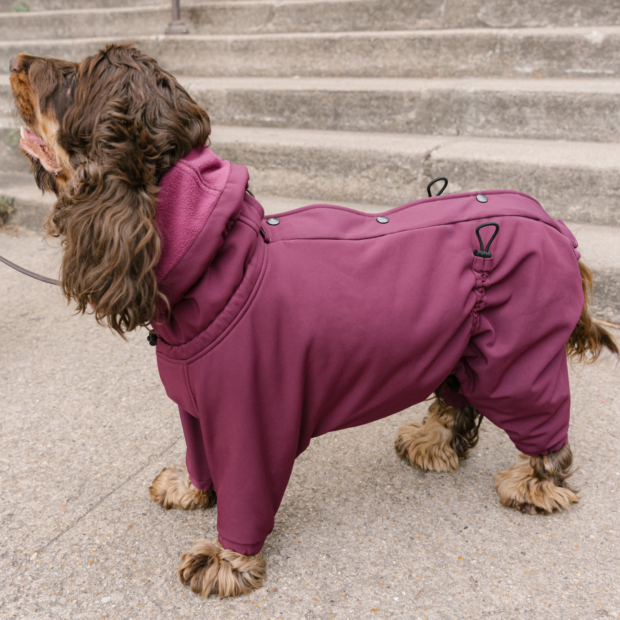 Rain Coverall with Fleece Lining "Baltic Winds"