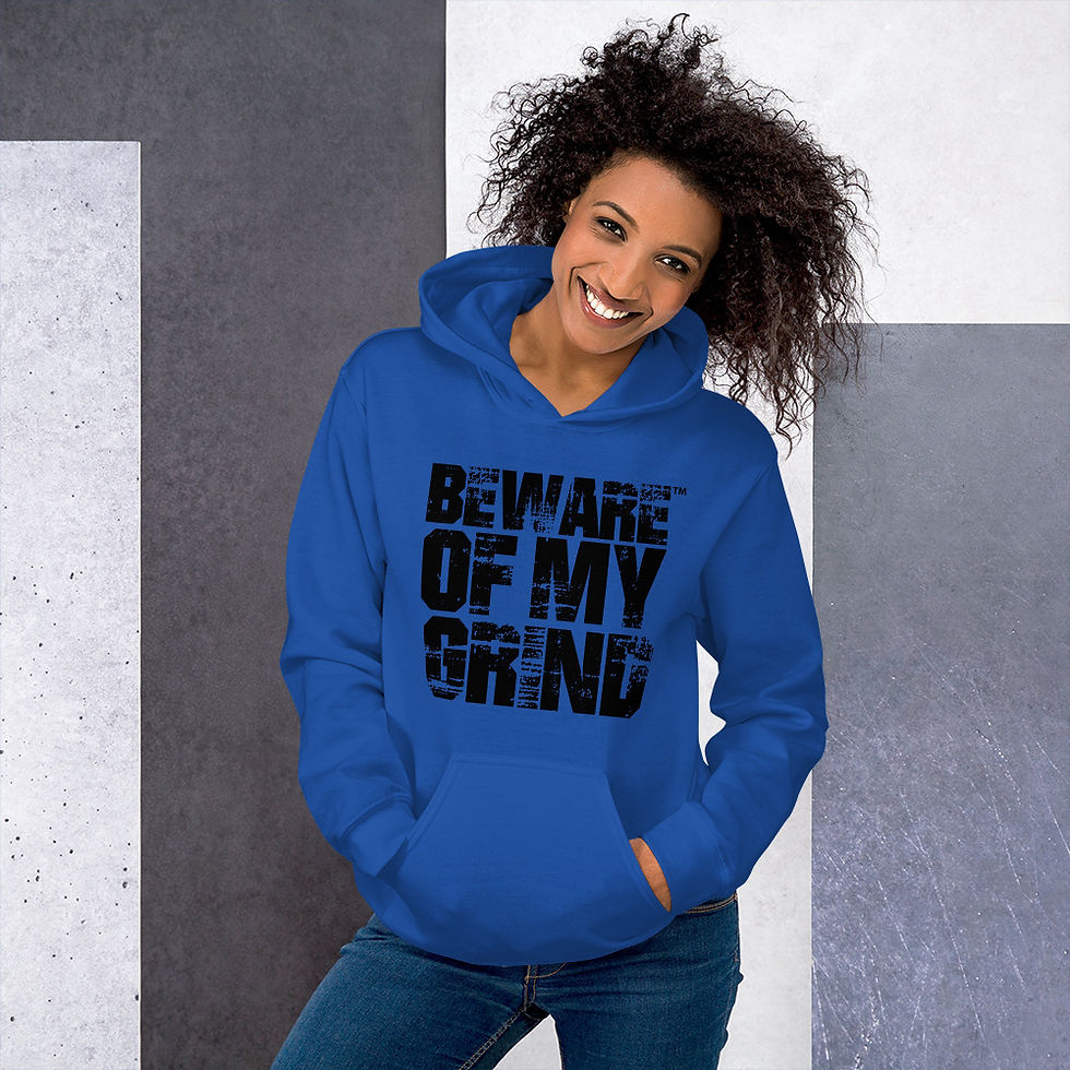 Thumbnail: BOMG Unisex Hoodie (Blk)