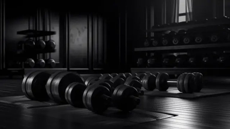 pngtree-dark-fitness-room-with-training-equipment-and-black-dumbbells-on-the-image_3698810