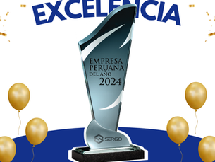 🏆 SERGO recibe el Premio Empresa Peruana del Año 2024