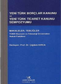 Yeni Türk Borçlar Kanunu