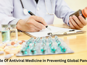 The Role Of Antiviral Medicine in Preventing Global Pandemics